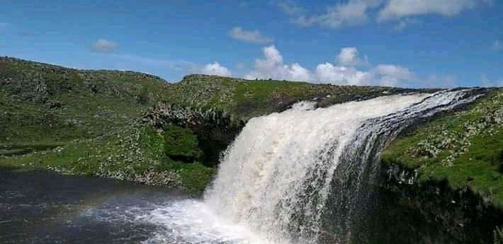 Waterfall in Bale Mountains